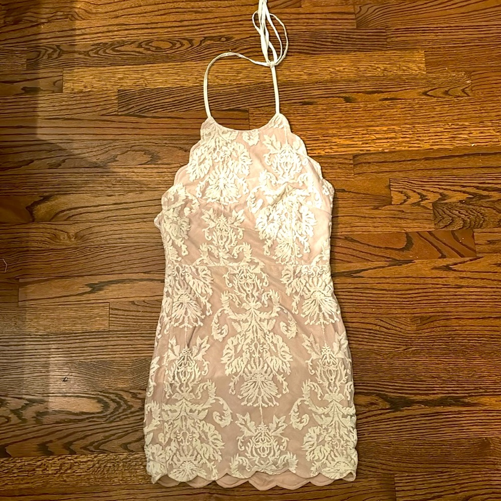 ANGEL BIBA LACE DRESS - SIZE 10. Worn once
